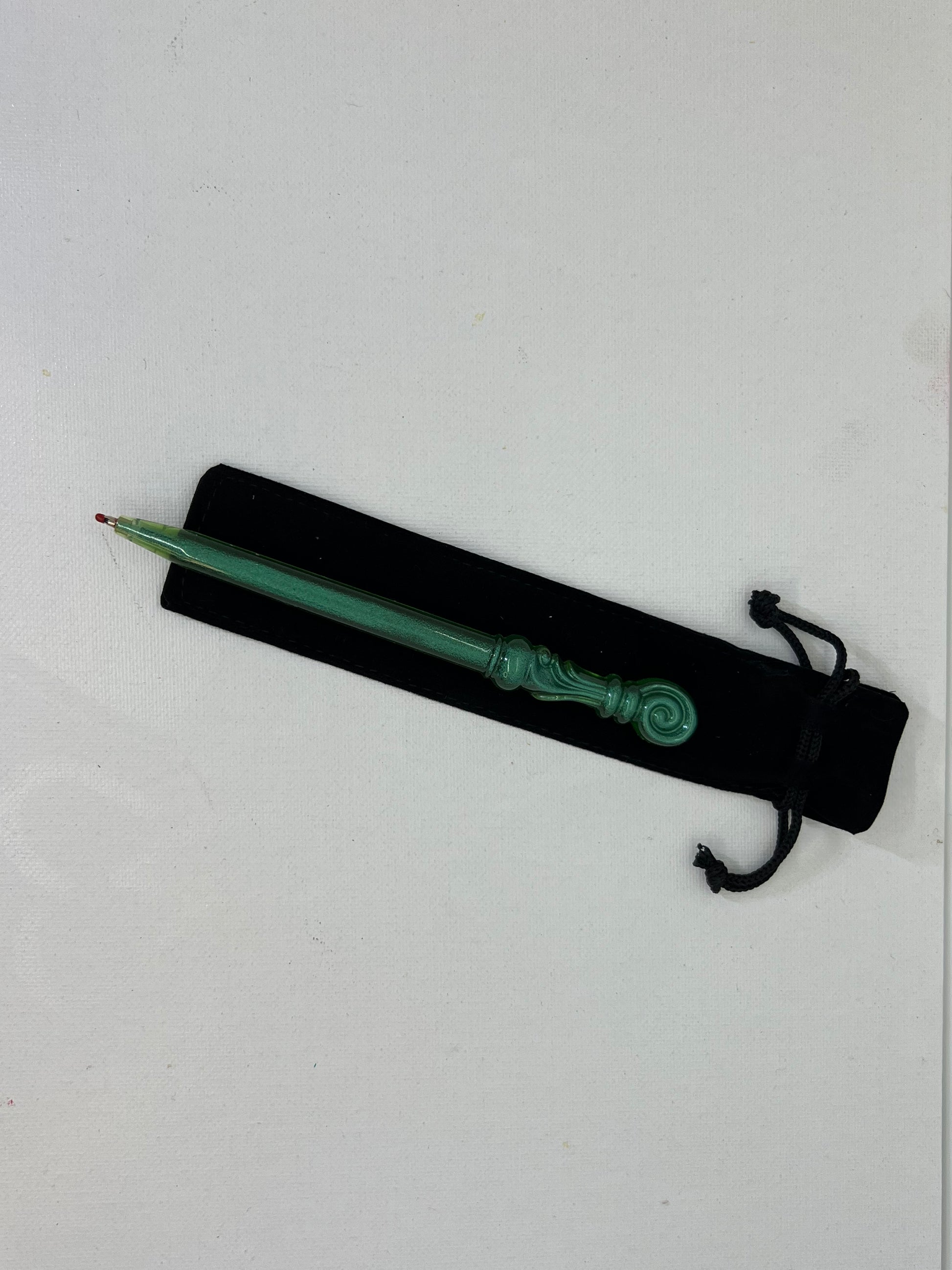 Pen with Black Velvet Pouch - Anna's Homemade Treasures