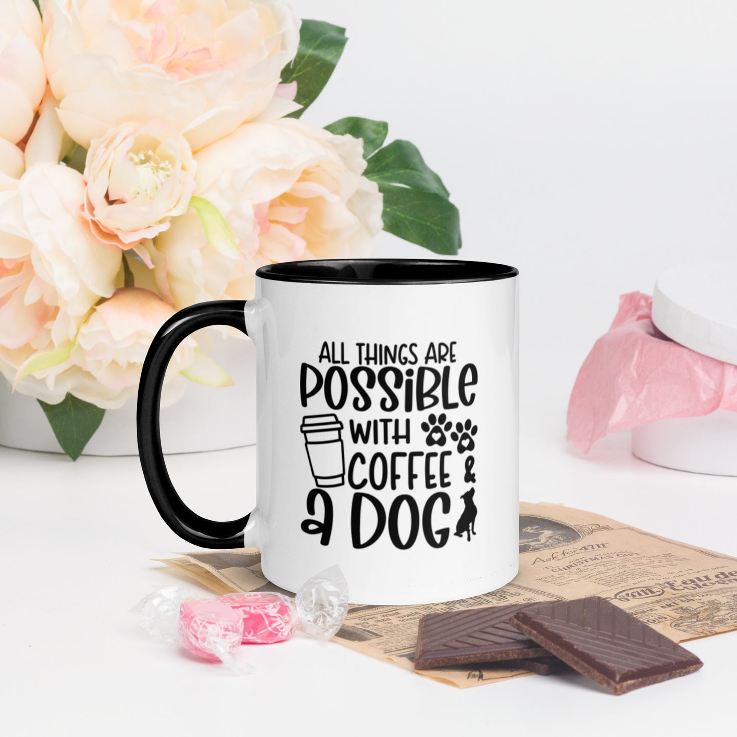 All is Possible with Coffee and a dog